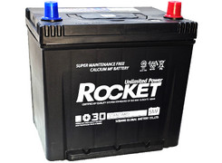 Аккумулятор 65Ач "ROCKET SMF 75D23L" О.П. 232х175х220