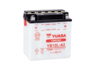 Аккумулятор 11Ач "YUASA YB10L-A2" О.П. 135х90х145